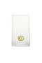 Monogrammed Letter "G" Hand Towel Gold Thread Cotton Personalised Letter