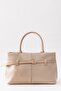 Aira Belt Detailed Soft Leather-Look Large Internal Volume Mink Women's Shoulder and Shoulder Bag - 4