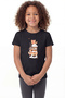 Girl's T-Shirt with Short Sleeves Printed B9 - 2