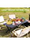 Multi-Purpose Folding Outdoor Table 120×60×45 CM - 6