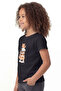 Girl's T-Shirt with Short Sleeves Printed B9 - 3