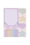 Pastel Sticky Notes Set with Rainbow Cloud Pattern - 480pcs - 2