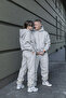 Special for Couples Women's and Men's Kangaroo Pocket Combination Tracksuit Set (Single)