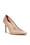 Womens Saxxon Blush Pat Sandals