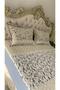 Quilted 4-Season Padded Elastic Duvet Cover and Pique Set - 7