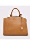 Daily Women's Tan Satchel Bag - 3