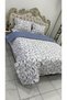 Quilted 4-Season Padded Elastic Duvet Cover and Pique Set