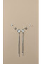 3-Piece Silver Color Luxury Steel Earring Set - Iconic Pearlescent Clover and Zircon Stone Special Series - 4