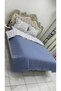 Quilted 4-Season Padded Elastic Duvet Cover and Pique Set - 5