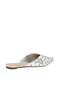 Mayah Women's Silver Flat Sandals - 3