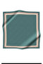Tivil Petrol Green Silk Scarf Ist 14195 - 39 - 2
