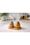 Original bamboo stand salt and pepper shaker set - 2