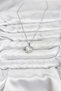 316L Steel Chain Silver Color Oyster Pearl Model Zircon Stone Women's Necklace - 2