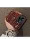 Silicone Edge Hard Back Anti-Fall Phone Case Vintage Pattern Compatible with Realme Note 50 4g - 3