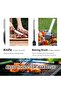 Stainless Steel Barbecue BBQ Tool Kit Set Barbecue Cooking Helping Accessories with Storage Bag - 4