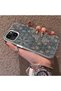 Silicone Edge Hard Back Anti Fall Phone Case Carving Pattern Compatible with iPhone 14 Plus - 2