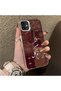 Silicone Edge Hard Back Anti Fall Phone Case Vintage Pattern Compatible with iPhone 11