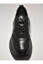 M534 Black Men's Daily Leather Comfort Casual Shoes - 4