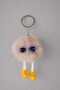 Plush Keychain Gift – Cute Plush Bag Ornament with Glasses, Key and Bag Accessory - 2