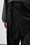 Women's Satin Lace Tie Palazzo Pants - 2