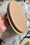 Laser Cut 30 cm 6 Pieces Natural Wood Supla Board Raw, White and Wooden Mdf Wood - 2