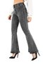 Abril Füme Flared Solmaz Women's Flexible High Waist Denim Trousers - 2