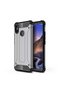 Mi Max 3 Compatible Case Double Layer Protective Crash Military Tank Case - Rose Gold