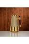 Vacuum Flask Set 1 L + 1 L Matt Gold & Matt Dark Wood - 4