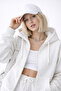 Women's Hooded Zipper Sweatshirt – Sand Ease - 3