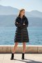 Women's long Puffer Jackets,Warm Winter autumn Jacket with Hood,Zipped Pockets,long Ladies Coat - 2