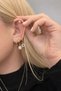 Women's Steel Star Quad Earring Set, Color Does Not Fade - 3
