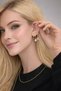 Women's Steel Star Quad Earring Set, Color Does Not Fade - 4
