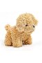 Toy Poodle Plush Dog Toy 12 cm – Realistic Puppy Plush Keychain Bag Charm (Imported) - 5