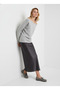 Women's Boat Neck Sequined Knit Sweater - 3