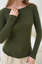 Women's Boat Neck Transparent Blouse - 3