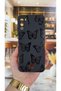 Reeder S19 Max Pro S Compatible Black Butterfly Patterned Silicone Shock Absorbing Classic Protected Rubber Case - 2
