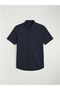 Artı-Store Men's Shirt Is Short-Sleeved and Closes with a Button on the Front. Button Detail on the Collar as Well