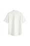 Artı-Store Men's Shirt Is Short-Sleeved and Closes with a Button on the Front. Button Detail on the Collar as Well - 2