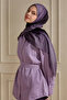 Lilac Gradient Pattern Shawl