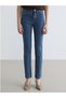 M1 Sezon Indigo High Waist S Slim Fit Women's Jean Pants - 5