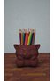 Desktop Pen Holder with Cute Cat Design |   Stylish Organizer for Colored Pencils - 4