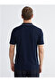 M1 Sezon Navy Blue Polo Collar Men's T-Shirt - 6