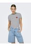 Women's Red2 Onlheart Life S/S Tee Jrs Noos T-Shirt 15318959-Cloud-Çz.S - 3