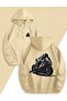 Hooded Motorcycle Spirit Oversized Sweatshirt - 2