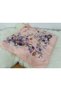 Handmade Patterned Hand Embroidered Cheesecloth with Ring Beads on the Writing Edge Yemeni, Scarf, 4 Sides Embroidered - 5