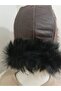 100% Sheepskin Eared Usanka Genuine Lambskin Pilot Hat - 4