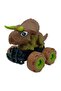 Frictional Dinosaur Cars 12 cm - H-20 - Triceraptors - Brown (Lisinya) Lsntkn-Rs4937