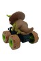 Frictional Dinosaur Cars 12 cm - H-20 - Triceraptors - Brown (Lisinya) Lsntkn-Rs4937 - 4