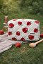 Large Strawberry Patterned Makeup Bag-Organizer&Organizer