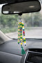 سلسلة مفاتيح مصنوعة يدويًا بعبارة "Drive Safe" - 3